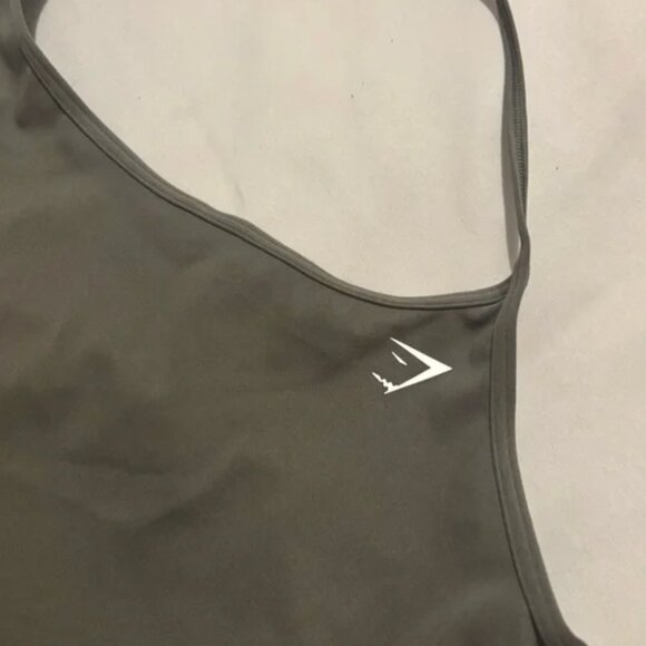 Gymshark Grayish/ green halter Sports Bra/ top - Picture 4 of 4